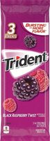 Black raspberry sugar free gum