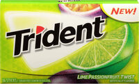 Lime passionfruit twist