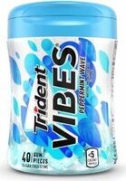 Vibes peppermint sugar free gum bottle