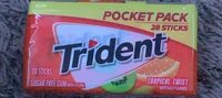 Trident Tropical Twist pocket pack