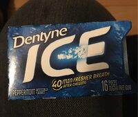 Dentyne ice gum peppermint