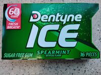 Dentyne ice spearmint