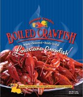 Whole Cooked "Boiled" Crawfish