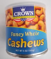 Crown Fancy Whole Cashews