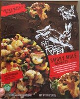 Fat rabbit smoky mole madness cauliflower