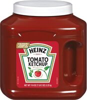 Tomato ketchup jug