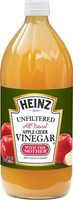 Heinz natural unflitered apple vinegar