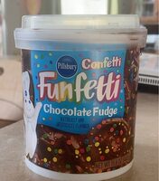 Chocolate Fudge Funfetti Frosting