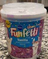 Llama Love Funfetti Vanilla Frosting