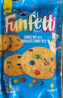 Funfetti Cookie Mix with Chocolate Candy Bits