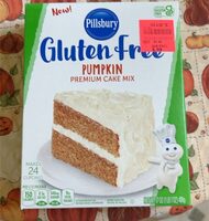 Gluten-free pumpkin cake mix