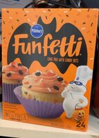 Halloween Funfetti Cake Mix with Candy Bits