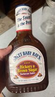 Hickory & brown sugar bbq sauce