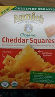 Annies hmgrwn org bkd snck crackers chdr squares