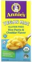 Organic Vegan Mac Elbow Rice Pasta & Sauce