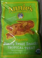 Homegrown organic bunny fruit snacks