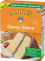 Organic yellow cake baking mix