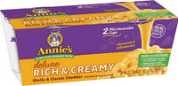 Deluxe rich & creamy shells & classic cheddar