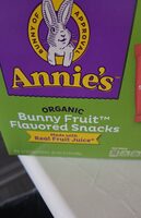 Organic Bunny Fruit Flavored Snacks