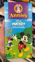 Annie’s Mickey and Friends Pasta and Cheddar