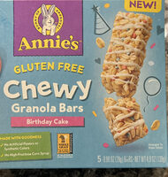 Chewy Granola Bars Birthday Cake