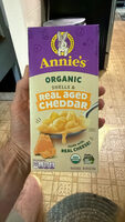 Macaroni and cheese shells aged
