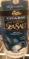 Gourmet Sea Salt Coarse Crystals