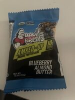 AMPED-UP Organic Protein Bars Blueberry Almond Butter