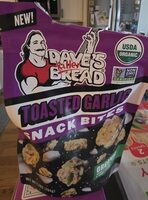 Toasted Garlic Baked/Crunchy Snack Bites