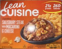 Salisbury Steak with Macaroni & Cheese