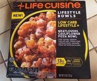 Meatlovers cauliflower pizza bowl