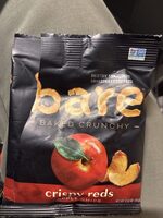 Crispy reds apple chips