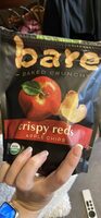Crispy reds apple chips