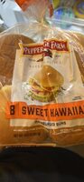 Sweet Hawaiian Hamburger Buns