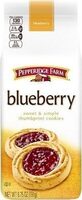 Blueberry thumbprint cookies