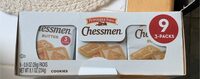 Chessmen butter cookies