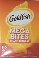 Goldfish Mega Bites, Sharp Cheddar
