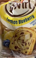 Swirl Lemon Blueberry Bread