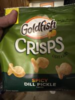 Goldfish Crisps Spicy Dill