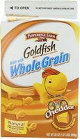 Made with whole grain cheddar
