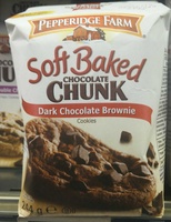 Soft Baked Chocolate Chunk Dark Chocolat Brownie