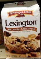 Milk chocolate toffee almond