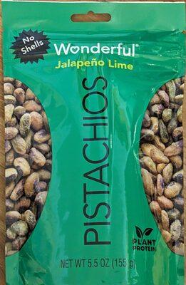 Wonderful Jalapeño Lime Pistachios