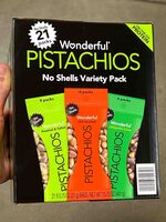 No Shells Variety Pack Pistachios