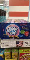 Charms, blow pop, pop minis, watermelon, blue razz, cherry, sour apple
