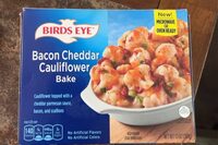 Bacon cheddar cauliflower bake