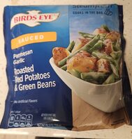 Parmesan Garlic Roasted Red Potatoes & Green Beans