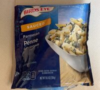Sauced parmesan penne