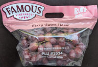 Ruby Rush Red Seedless Grapes