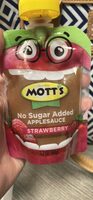 No Sugar Added Applesauce Strawberry